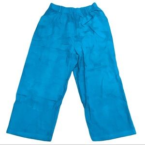 Pepaloves Blue Starfish Wide Leg Crop Pants Modcloth A Starfish is Born